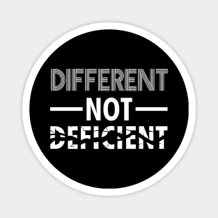 Different Not Deficient Magnet